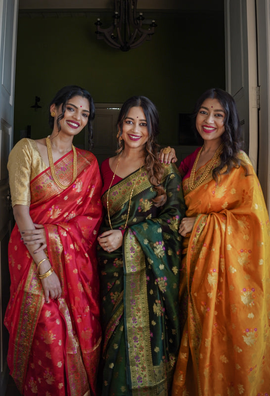 How To Nail An Off-White Silk Saree Look! • Keep Me Stylish  Saree look,  Blouse designs indian, Wedding saree blouse designs